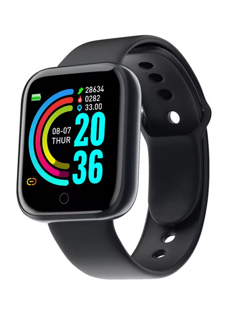 Load image into Gallery viewer, Multifunctional Smart Watch Men Women Bluetooth Connected Phone Music Fitness Sports Bracelet Sleep Monitor Y68 Smartwatch D20
