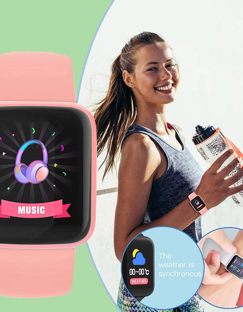 Load image into Gallery viewer, Multifunctional Smart Watch Men Women Bluetooth Connected Phone Music Fitness Sports Bracelet Sleep Monitor Y68 Smartwatch D20
