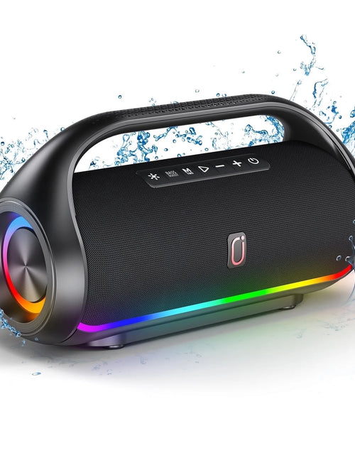 Load image into Gallery viewer, Bluetooth Speaker, Portable Speaker with DJ Lights, Deep Subwoofer, Wireless Waterproof Outdoor Speaker for Pool Beach Party, D20

