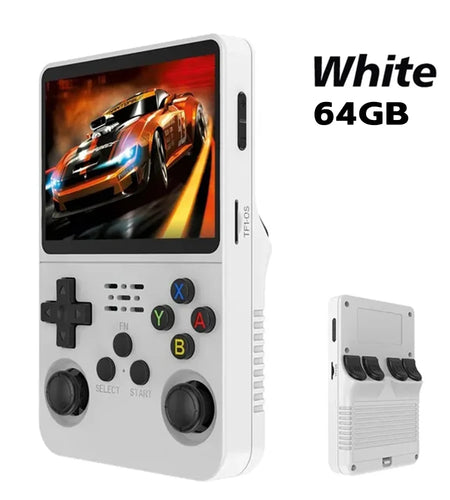 R36S ARKOS Retro Handheld Video Game Console Genuine 3.5 Inch IPS Multiple Colors Are Available Screen Portable Player 64GB Game