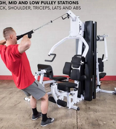 EXM3000LPS Multi-Station Selectorized Gym for Light Commercial and Home Gym