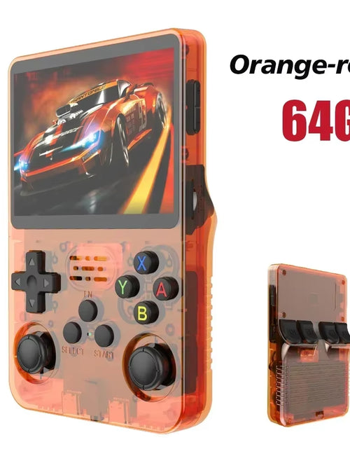 Load image into Gallery viewer, Open Source R36S Retro Handheld Video Game Console Linux System 3.5 Inch IPS Screen Portable Pocket Video Player 64GB 128G Games
