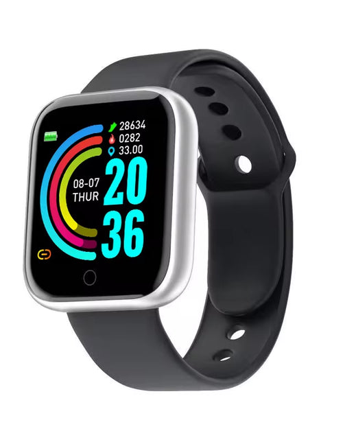 Load image into Gallery viewer, Multifunctional Smart Watch Men Women Bluetooth Connected Phone Music Fitness Sports Bracelet Sleep Monitor Y68 Smartwatch D20
