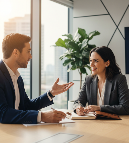 Professional coaching session